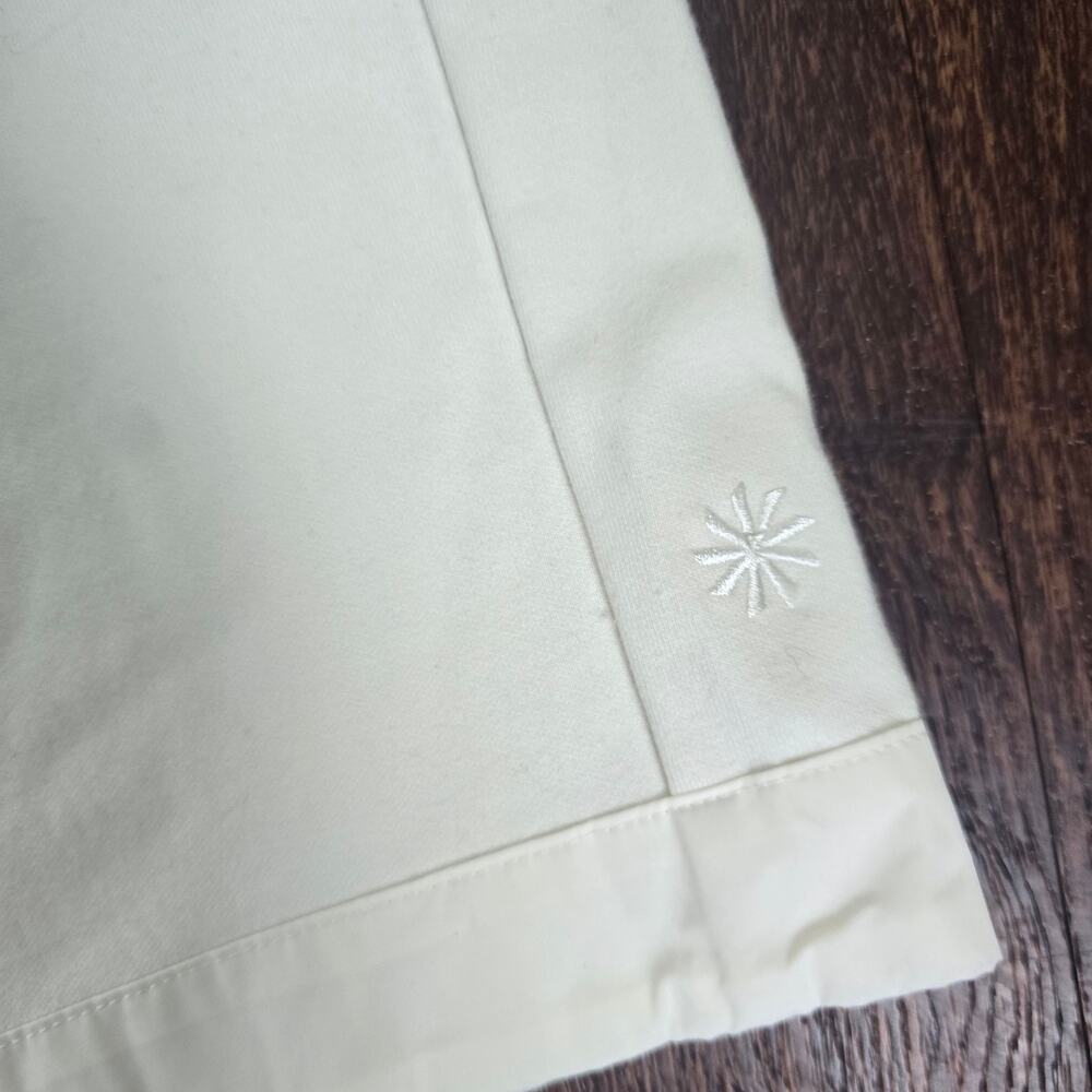 Athleta Triumph Wide Leg Crop Pants - Magnolia White - Large - 544711 - NWT - Picture 6 of 8